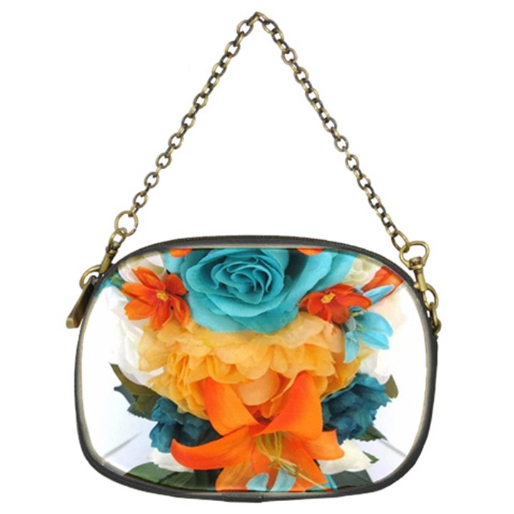 Spring Flowers Chain Purse (Two Sides)