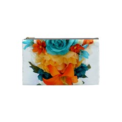 Spring Flowers Cosmetic Bag (small) by LW41021