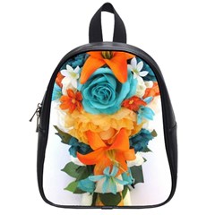 Spring Flowers School Bag (small) by LW41021