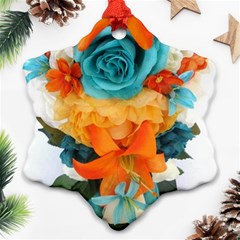 Spring Flowers Ornament (snowflake)