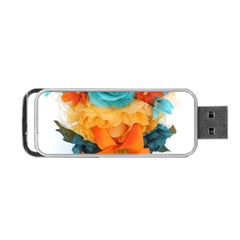 Spring Flowers Portable Usb Flash (one Side) by LW41021