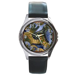 Sea Of Wonder Round Metal Watch by LW41021