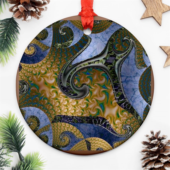 Sea of Wonder Ornament (Round)