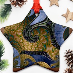 Sea Of Wonder Star Ornament (two Sides)