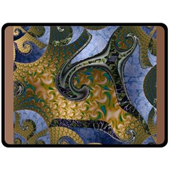 Sea Of Wonder Double Sided Fleece Blanket (large)  by LW41021