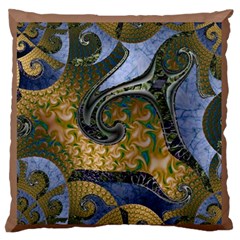 Sea Of Wonder Standard Flano Cushion Case (one Side) by LW41021