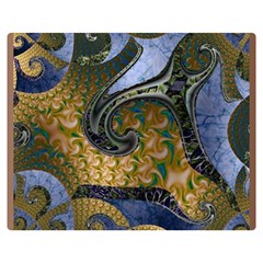 Sea Of Wonder Double Sided Flano Blanket (medium)  by LW41021