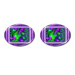 Feathery Winds Cufflinks (oval) by LW41021