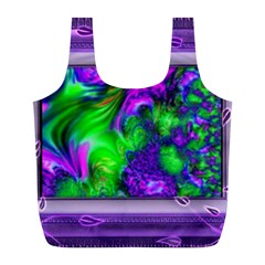 Feathery Winds Full Print Recycle Bag (l) by LW41021