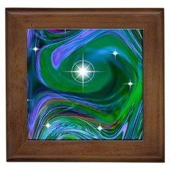 Night Sky Framed Tile by LW41021