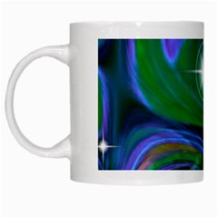 Night Sky White Mugs