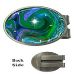 Night Sky Money Clips (Oval)  Front