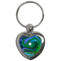 Night Sky Key Chain (heart) by LW41021