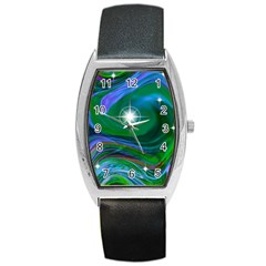 Night Sky Barrel Style Metal Watch by LW41021