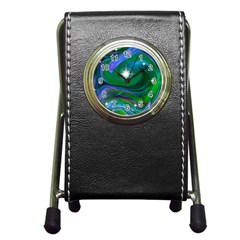 Night Sky Pen Holder Desk Clock by LW41021