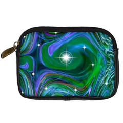 Night Sky Digital Camera Leather Case by LW41021