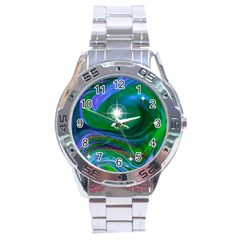 Night Sky Stainless Steel Analogue Watch by LW41021