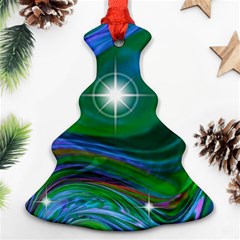 Night Sky Christmas Tree Ornament (two Sides) by LW41021