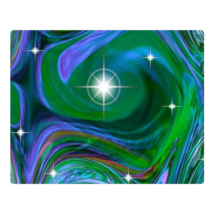 Night Sky Double Sided Flano Blanket (Large) 