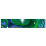 Night Sky Small Flano Scarf Front