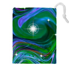 Night Sky Drawstring Pouch (5xl) by LW41021