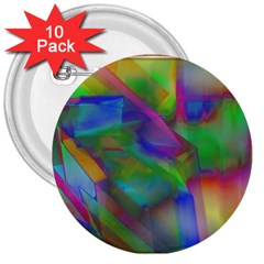 Prisma Colors 3  Buttons (10 Pack)  by LW41021