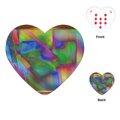 Prisma Colors Playing Cards Single Design (heart)