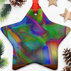 Prisma Colors Star Ornament (two Sides)