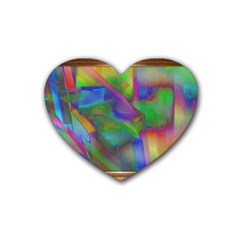 Prisma Colors Heart Coaster (4 Pack)  by LW41021