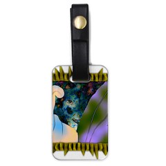 Jungle Lion Luggage Tag (one Side) by LW41021