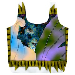 Jungle Lion Full Print Recycle Bag (xxxl) by LW41021