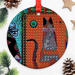 Cats Ornament (round)