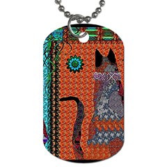 Cats Dog Tag (two Sides) by LW41021