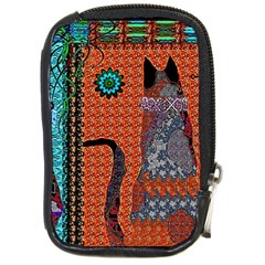 Cats Compact Camera Leather Case by LW41021