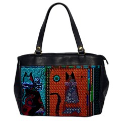 Cats Oversize Office Handbag by LW41021