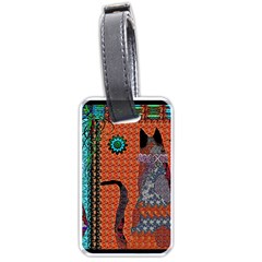 Cats Luggage Tag (one Side) by LW41021