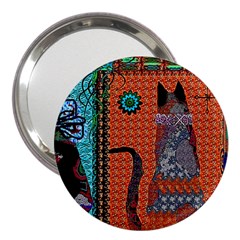 Cats 3  Handbag Mirrors by LW41021