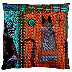 Cats Standard Flano Cushion Case (two Sides) by LW41021