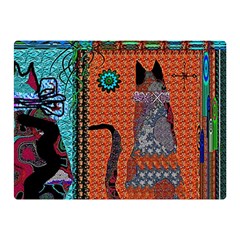 Cats Double Sided Flano Blanket (mini)  by LW41021