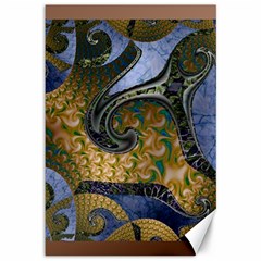 Sea Of Wonder Canvas 12  X 18  by LW41021