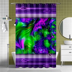 Feathery Winds Shower Curtain 48  X 72  (small)  by LW41021