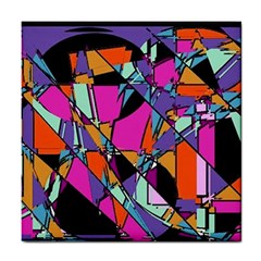 Abstract Tile Coaster by LW41021