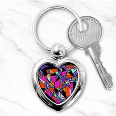 Abstract Key Chain (heart) by LW41021