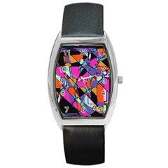 Abstract Barrel Style Metal Watch by LW41021