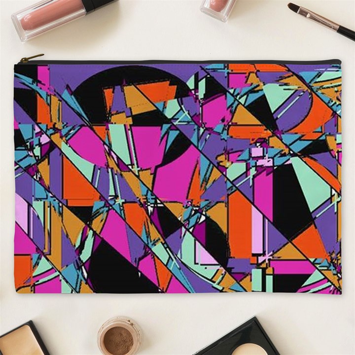 Abstract Cosmetic Bag (XXXL)