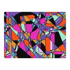 Abstract Double Sided Flano Blanket (mini)  by LW41021