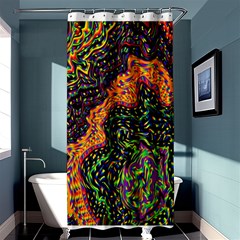 Goghwave Shower Curtain 36  X 72  (stall)  by LW41021