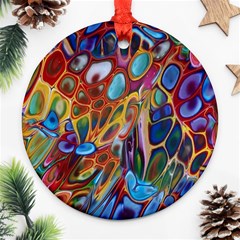 Colored Summer Ornament (round) by Galinka