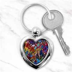 Colored Summer Key Chain (heart) by Galinka