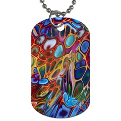 Colored Summer Dog Tag (one Side)